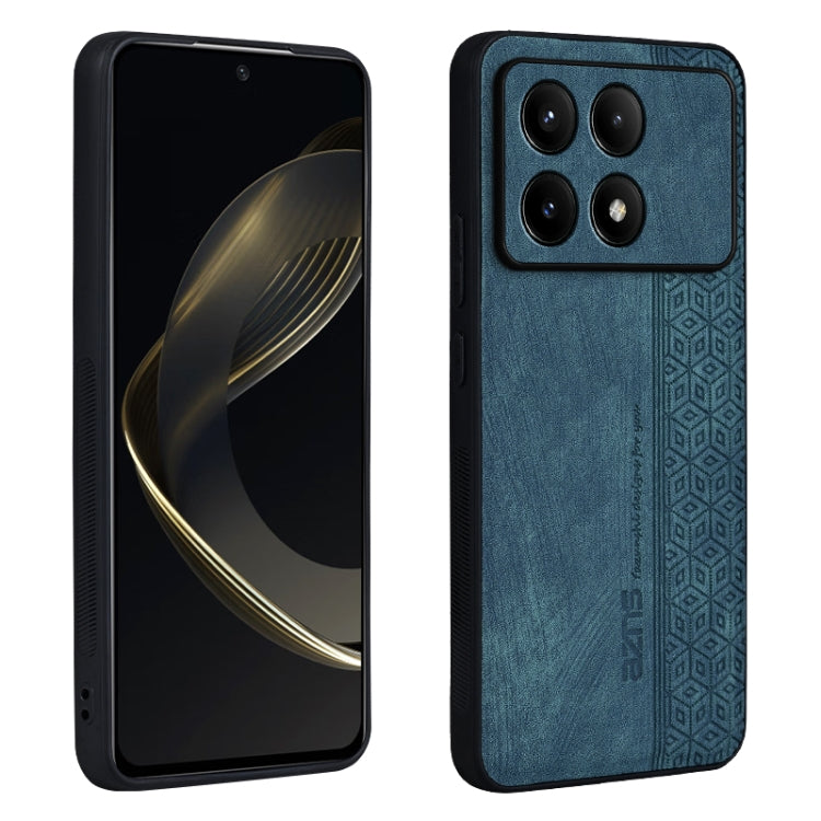 For Xiaomi Redmi K70 AZNS 3D Embossed Skin Feel Phone Case(Dark Green) - K70 Cases by AZNS | Online Shopping South Africa | PMC Jewellery | Buy Now Pay Later Mobicred