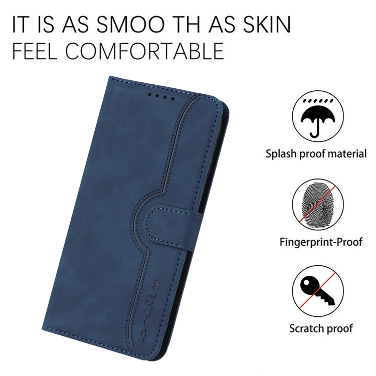 For Google Pixel 9 Pro Heart Pattern Skin Feel Leather Phone Case(Royal Blue) - Google Cases by PMC Jewellery | Online Shopping South Africa | PMC Jewellery | Buy Now Pay Later Mobicred