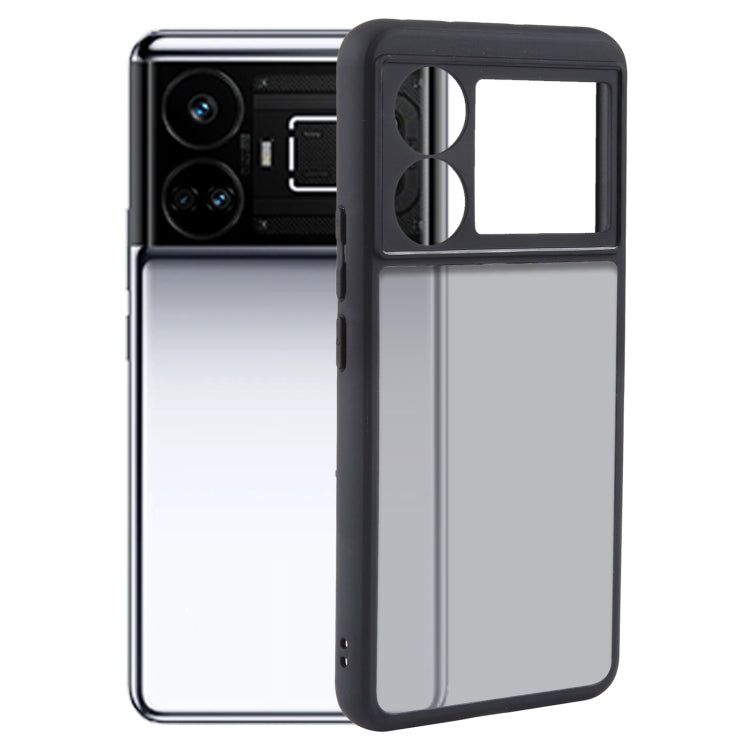 For Realme GT5 Matte Black TPU + PC Phone Case - free shipping - PMC TechLife - Order now!