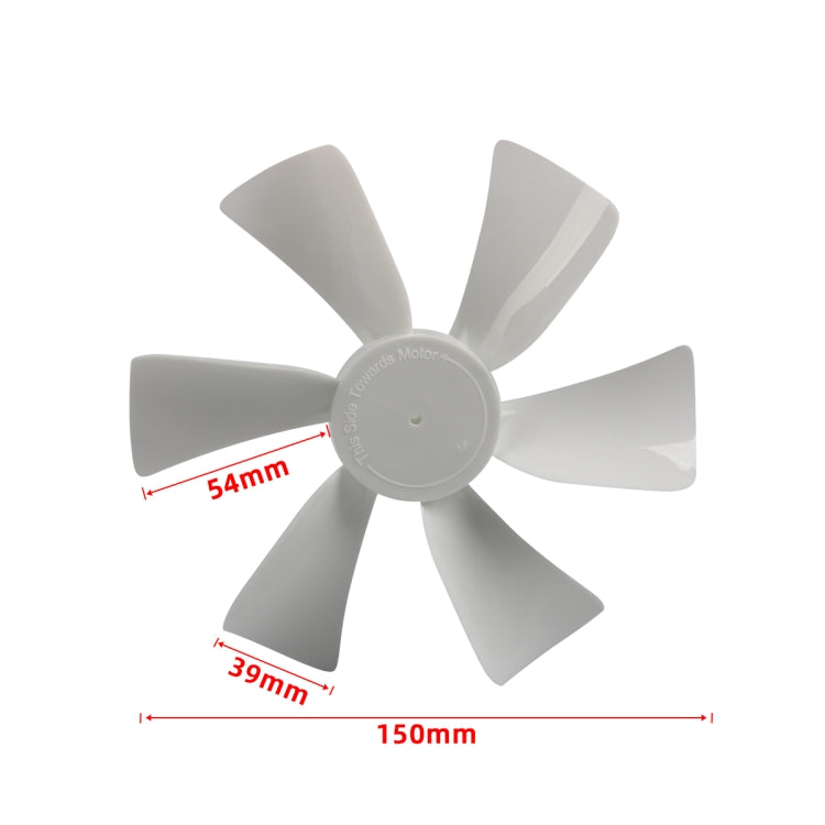 2pcs / Pack 6 inch RV Skylight Vent Small Fan Blades - Marine Accessories & Parts by PMC Jewellery | Online Shopping South Africa | PMC Jewellery