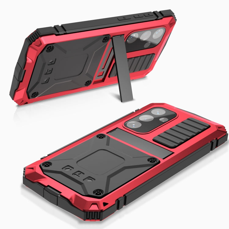For Samsung Galaxy S24 5G R-JUST Life Waterproof Dustproof Shockproof Phone Case(Red) - Galaxy S24 5G Cases by R-JUST | Online Shopping South Africa | PMC Jewellery