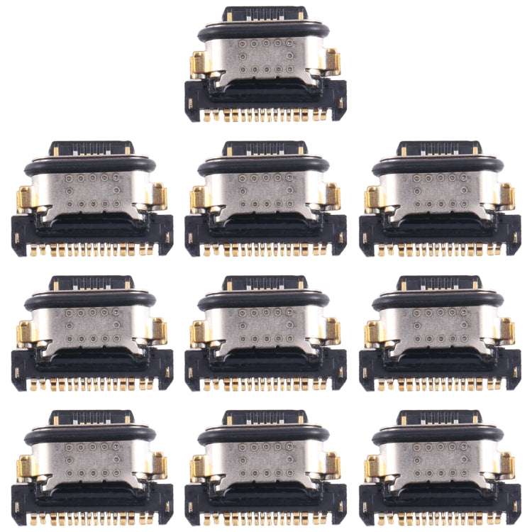 For vivo S10 10pcs Original Charging Port Connector - Single Tail Connector by PMC TechLife | Online Shopping South Africa | PMC TechLife