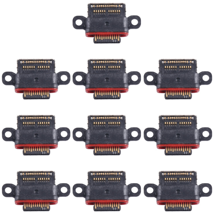 For Huawei Mate 50 10pcs Original Charging Port Connector - Tail Connector by PMC TechLife | Online Shopping South Africa | PMC TechLife
