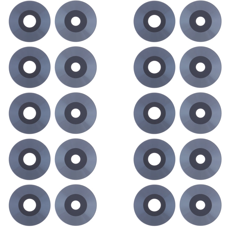 For Infinix Hot 30 Play NFC X6835 10set Back Camera Lens - Camera Parts by PMC TechLife | Online Shopping South Africa | PMC TechLife