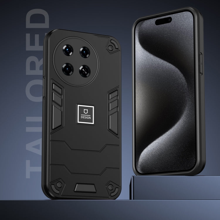 For Tecno Spark 20 Pro+ 2 in 1 Shockproof Phone Case(Black) - Tecno Cases by PMC TechLife | Online Shopping South Africa | PMC TechLife | Buy Now Pay Later Mobicred