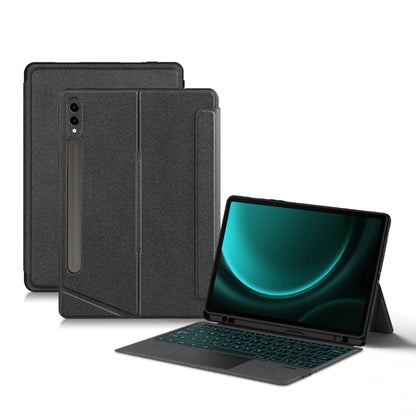 For Samsung Galaxy Tab S9+ / S9 FE+ YJ-S9+ Split Bluetooth Keyboard Leather Tablet Case - Samsung Keyboard by PMC Jewellery | Online Shopping South Africa | PMC Jewellery