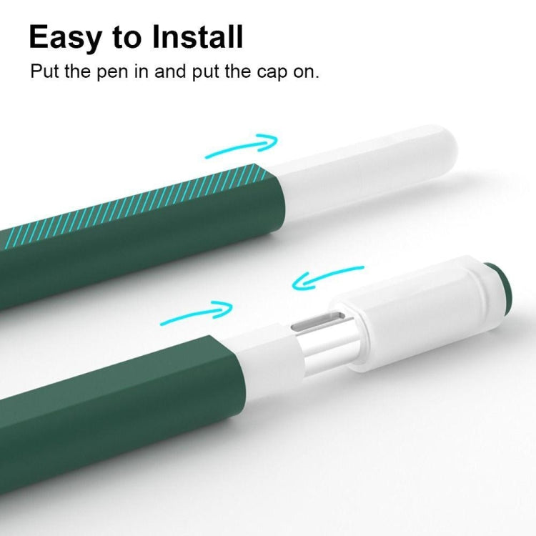For Apple Pencil (USB-C) Jelly Silicone Stylus Pen Protective Cover(Black) - free shipping - PMC Jewellery - Order now!