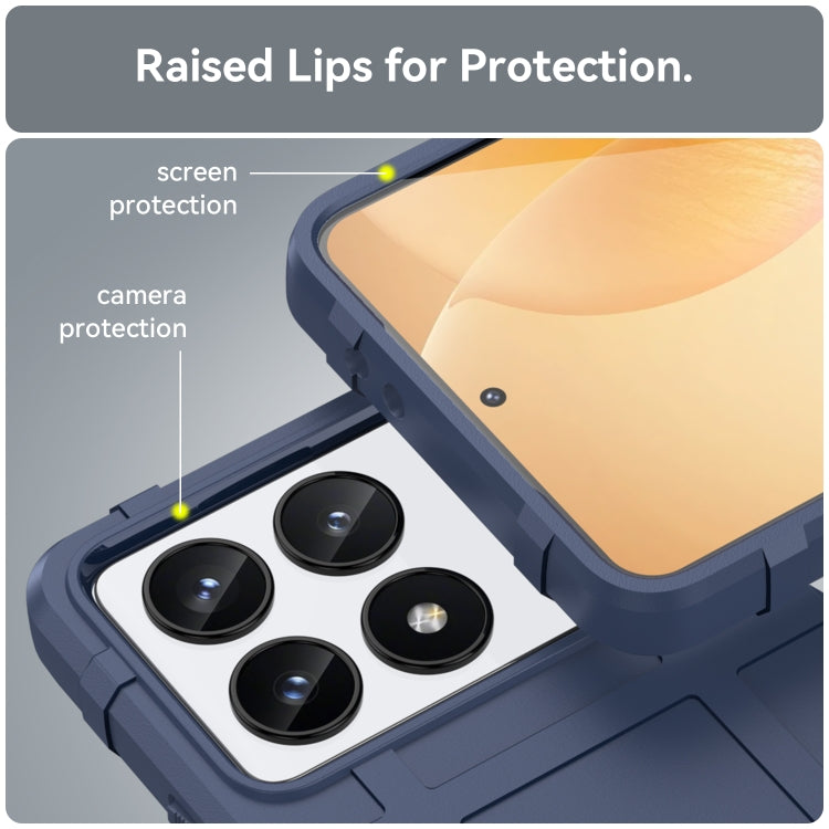 For Xiaomi Redmi K70 Pro Full Coverage Shockproof TPU Phone Case(Blue) - free shipping - PMC Jewellery - Order now!