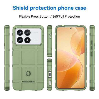 For Xiaomi Redmi K70 Pro Full Coverage Shockproof TPU Phone Case(Green) - K70 Pro Cases by PMC Jewellery | Online Shopping South Africa | PMC Jewellery | Buy Now Pay Later Mobicred