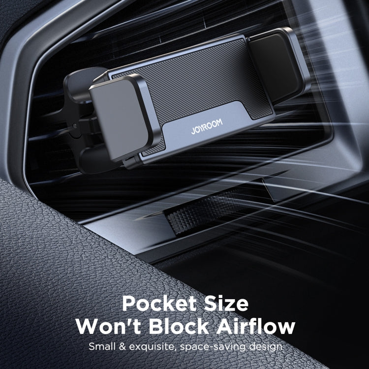 JOYROOM JR-ZS377 Car Air Vent Mobile Phone Navigation Holder(Black) - free shipping - PMC TechLife - Order now!