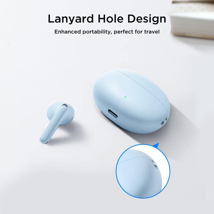 JOYROOM Funpods Series JR-FB2 Semi-In-Ear True Wireless Bluetooth Earbuds(Blue) - TWS Earphone by JOYROOM | Online Shopping South Africa | PMC Jewellery | Buy Now Pay Later Mobicred