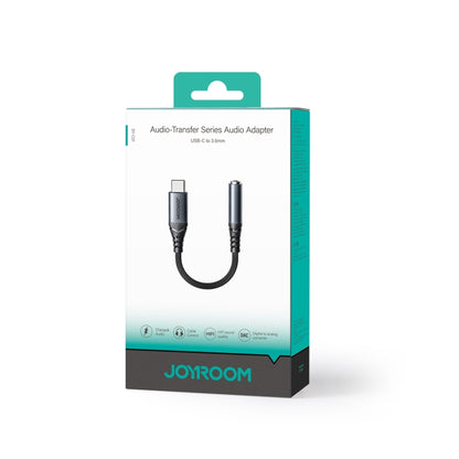 JOYROOM SY-C01 USB-C/Type-C to 3.5mm Audio Adapter Cable(Black) - Type-C Adapter by JOYROOM | Online Shopping South Africa | PMC Jewellery | Buy Now Pay Later Mobicred