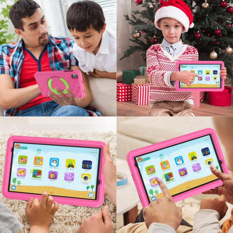 Pritom B8K 4G LTE Kid Tablet 8 inch,  4GB+64GB, Android 12 Unisoc T310 Quad Core CPU Support Parental Control Google Play(Pink) -  by PRITOM | Online Shopping South Africa | PMC Jewellery | Buy Now Pay Later Mobicred