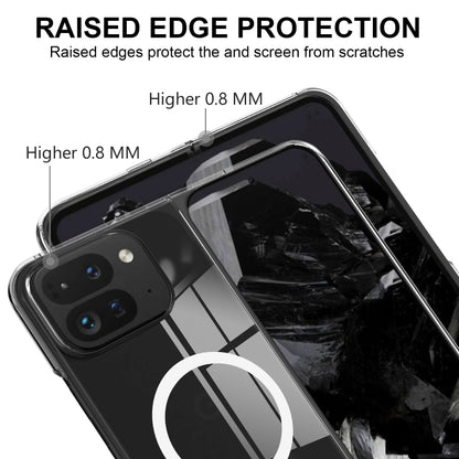 For Google Pixel 9 Pro Fold Scratchproof PC Transparent MagSafe Phone Case - Google Cases by PMC Jewellery | Online Shopping South Africa | PMC Jewellery | Buy Now Pay Later Mobicred