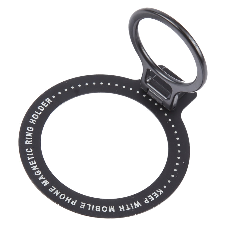 CPS-050 Adhesive MagSafe Magnetic Ring Phone Ring Holder(Black) - Ring Holder by PMC TechLife | Online Shopping South Africa | PMC TechLife