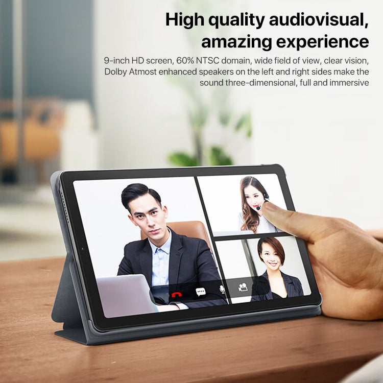Lenovo K9 WiFi Tablet, 4GB+64GB, 9 inch Android 12, MediaTek Helio G80 Octa Core, Support Face Identification(Grey) - free shipping - PMC TechLife - Order now!