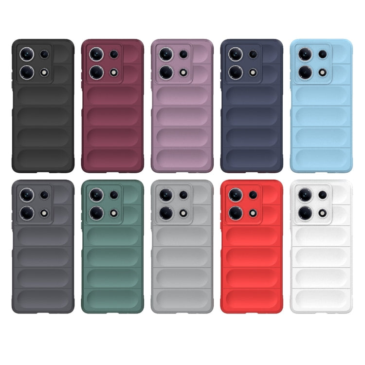 For Infinix Note 30 4G Magic Shield TPU + Flannel Phone Case(Dark Blue) - Infinix Cases by PMC TechLife | Online Shopping South Africa | PMC TechLife | Buy Now Pay Later Mobicred