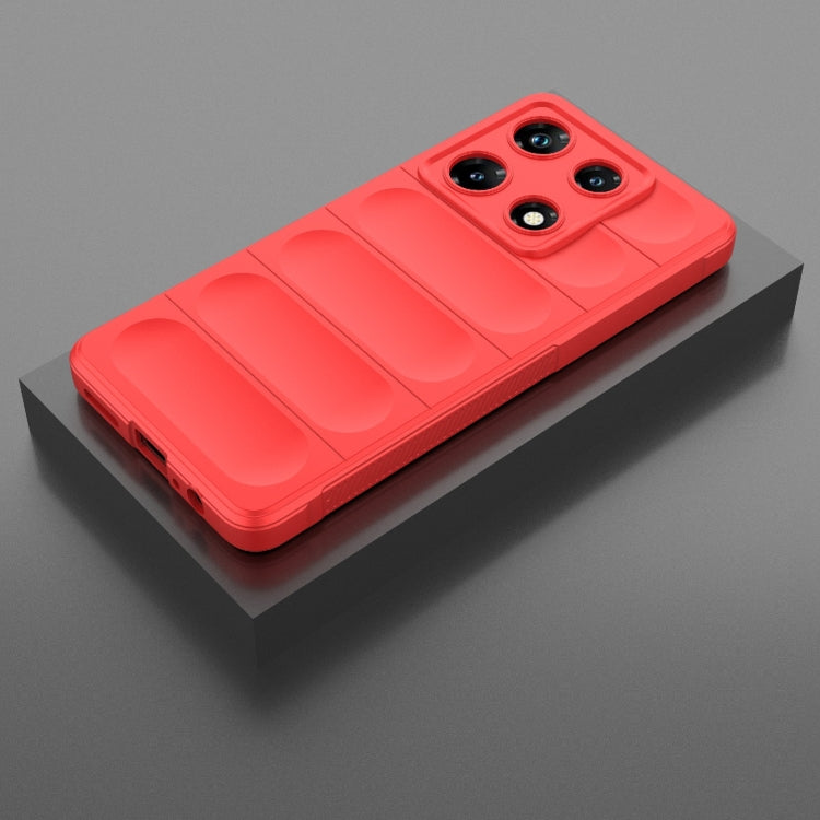 For Infinix Note 30 Pro X6788 Magic Shield TPU + Flannel Phone Case(Red) - Infinix Cases by PMC TechLife | Online Shopping South Africa | PMC TechLife | Buy Now Pay Later Mobicred