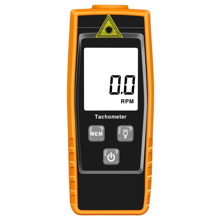 RZ835 Digital Tachometer, Range: 2.5-99999RPM(Orange) - Tachometers & Anemometer by PMC Jewellery | Online Shopping South Africa | PMC Jewellery | Buy Now Pay Later Mobicred