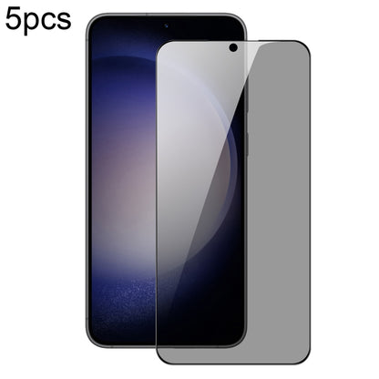 For Samsung Galaxy S23+ 5G 5pcs DUX DUCIS 0.33mm 9H High Aluminum Anti-spy HD Tempered Glass Film - Galaxy S23+ 5G Tempered Glass by DUX DUCIS | Online Shopping South Africa | PMC Jewellery | Buy Now Pay Later Mobicred