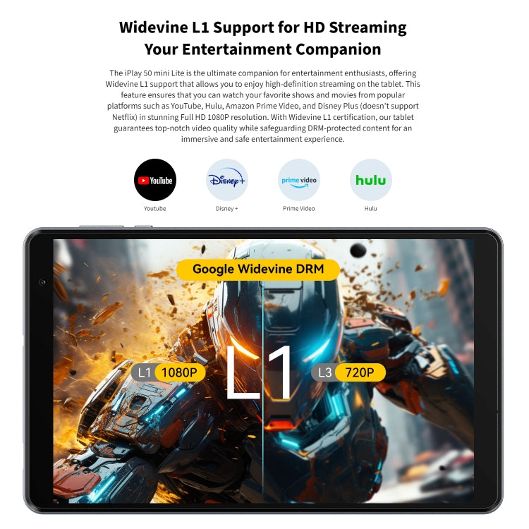 ALLDOCUBE iPlay 50 mini Lite WiFi Tablet, 4GB+64GB, 8 inch Android 13 Allwinner A523 Octa Core - ALLDOCUBE by ALLDOCUBE | Online Shopping South Africa | PMC Jewellery