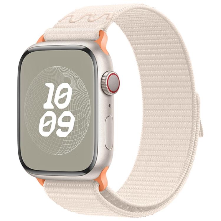 For Apple Watch Series 7 45mm Loop Nylon Watch Band(Starlight) - free shipping - PMC TechLife - Order now!