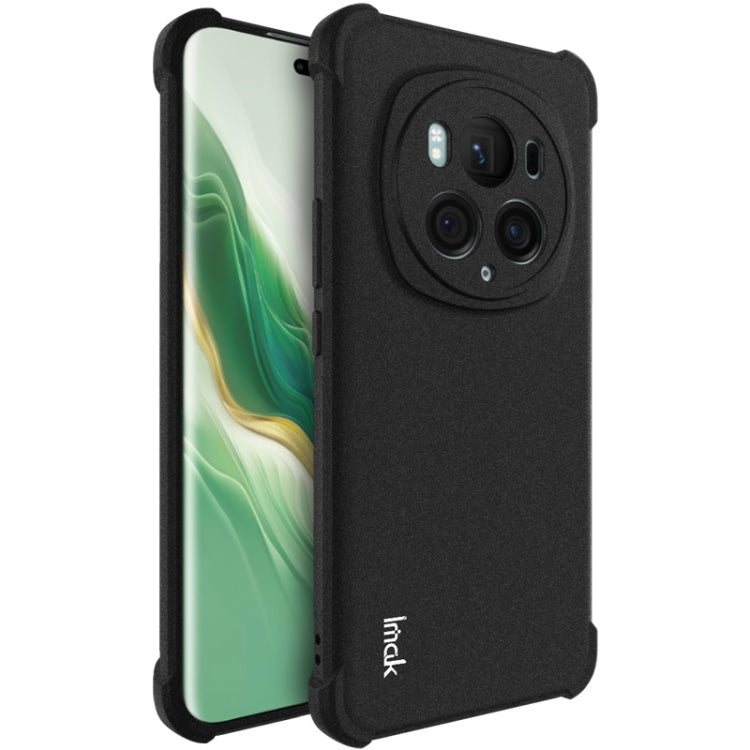 For Honor Magic6 Pro 5G imak Shockproof Airbag TPU Phone Case(Matte Black) - Honor Cases by imak | Online Shopping South Africa | PMC Jewellery