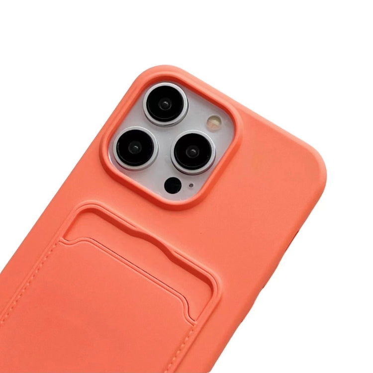 For iPhone 16 Plus Card Slot Liquid Silicone Phone Case with Lanyard(Dark Blue) - iPhone 16 Plus Cases by PMC TechLife | Online Shopping South Africa | PMC TechLife | Buy Now Pay Later Mobicred