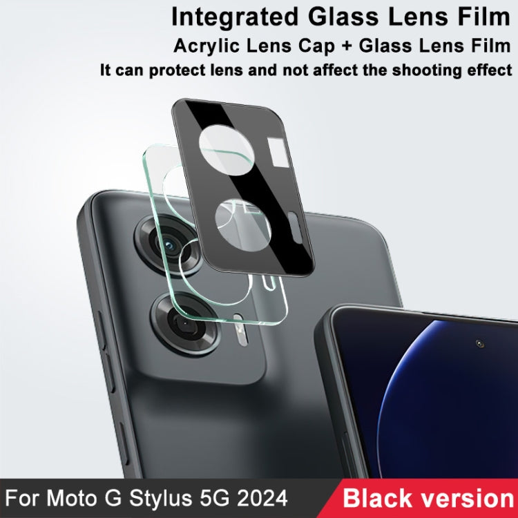 For Motorola Moto G Stylus 5G 2024 imak High Definition Integrated Glass Lens Film Black Version - Other by imak | Online Shopping South Africa | PMC Jewellery | Buy Now Pay Later Mobicred