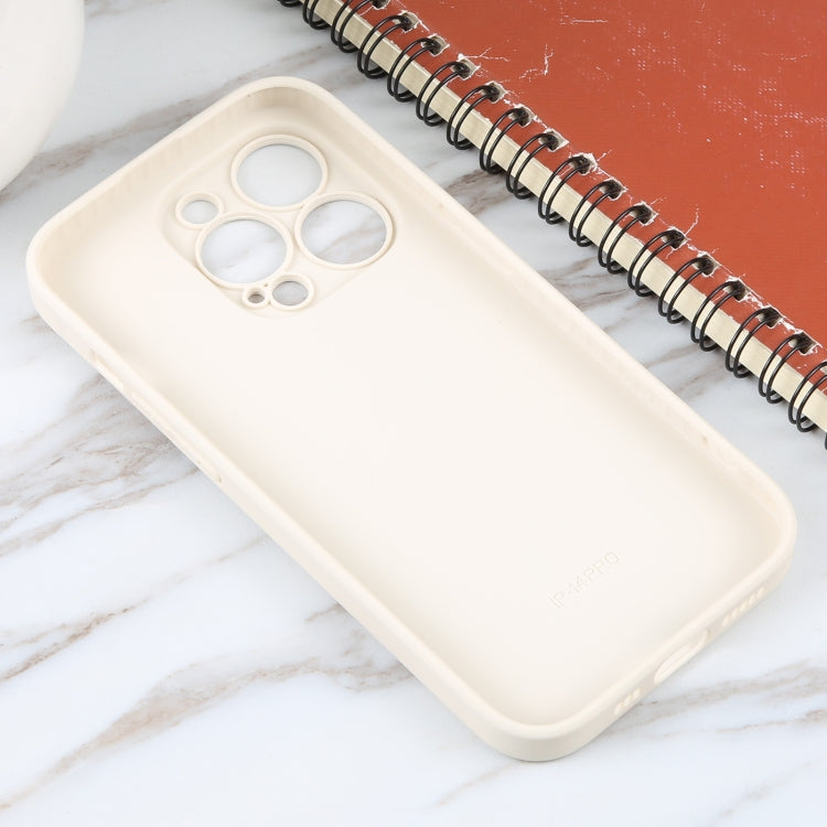 For iPhone 16 Pro Astronaut Pattern Silicone Straight Edge Phone Case(Flying Astronaut-White) - iPhone 16 Pro Cases by PMC TechLife | Online Shopping South Africa | PMC TechLife | Buy Now Pay Later Mobicred
