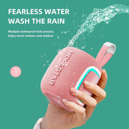 HOPESTAR P66 5W Portable Wireless Bluetooth Speaker(Pink) - Waterproof Speaker by HOPESTAR | Online Shopping South Africa | PMC Jewellery | Buy Now Pay Later Mobicred