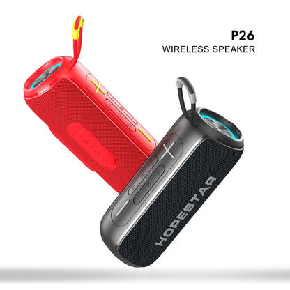 HOPESTAR P26 Outdoor Portable lPX6 Waterproof Dazzling Bluetooth Speaker(Black) - Waterproof Speaker by HOPESTAR | Online Shopping South Africa | PMC Jewellery | Buy Now Pay Later Mobicred