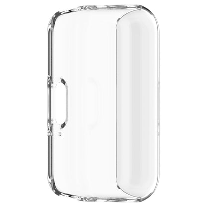 For Samsung Galaxy Fit 3 Full Coverage TPU Electroplated Watch Protective Case(Transparent White) - Watch Cases by PMC Jewellery | Online Shopping South Africa | PMC Jewellery