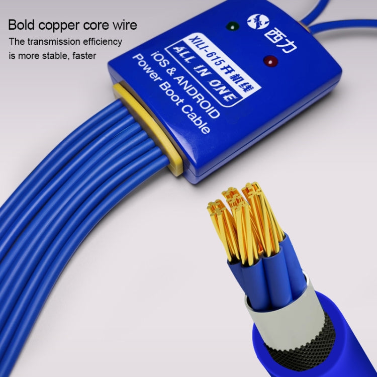 XILI 615 iBoot Power Supply On/Off Boot Line for iPhone 6 Plus-15 Pro Max / Android - Test Tools by XINLI | Online Shopping South Africa | PMC TechLife | Buy Now Pay Later Mobicred