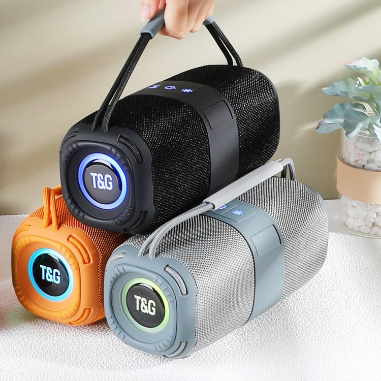 T&G TG-668 Wireless Bluetooth Speaker Portable TWS Subwoofer with Handle(Grey) - free shipping - PMC Jewellery - Order now!