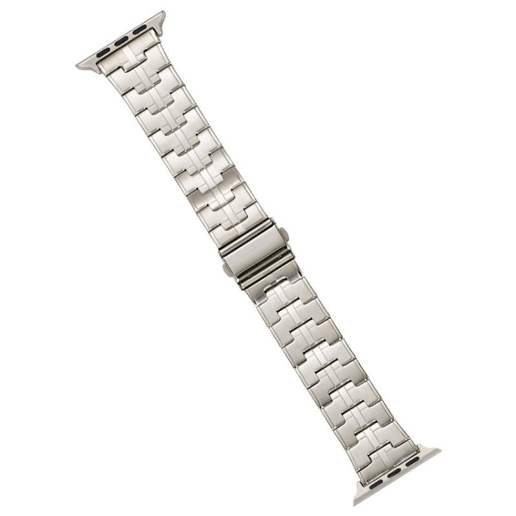 For Apple Watch Series 4 44mm Stainless Steel Watch Band(Starlight) - free shipping - PMC TechLife - Order now!
