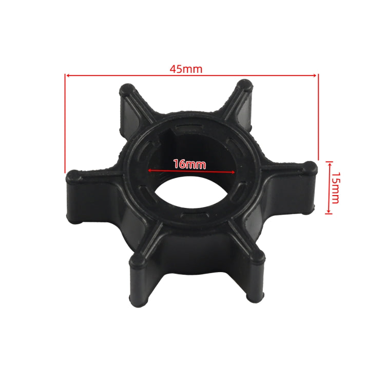 For Honda Outboard Pump Impeller 06192-ZW9-A30(Black) - Marine Accessories & Parts by PMC TechLife | Online Shopping South Africa | PMC TechLife | Buy Now Pay Later Mobicred