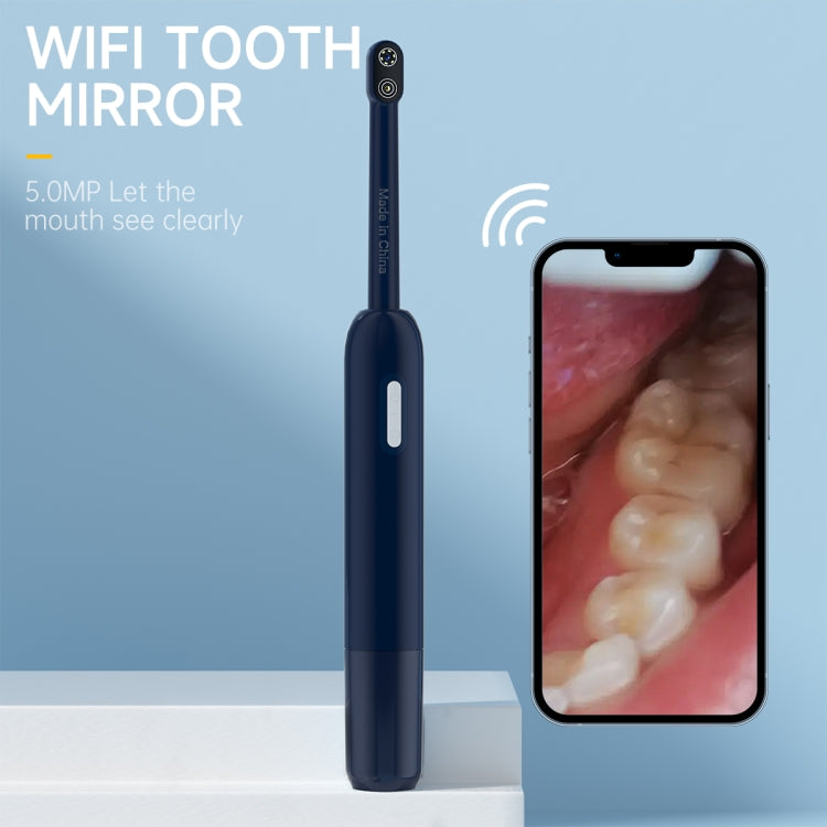 Z70 7 LEDs 5.0MP Wifi Visible Oral Endoscope(Dark Blue) -  by PMC Jewellery | Online Shopping South Africa | PMC Jewellery | Buy Now Pay Later Mobicred