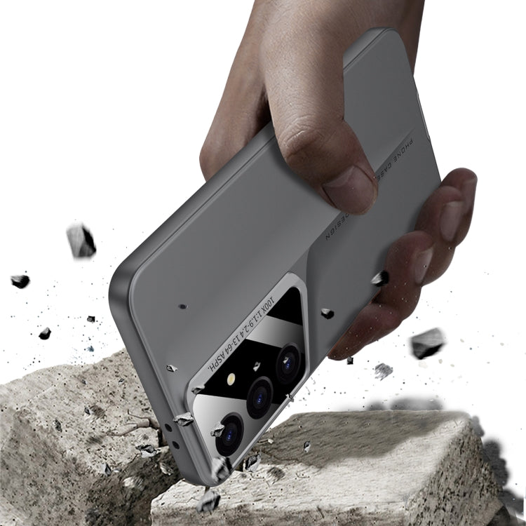 For Samsung Galaxy S25 5G GKK Blade Ultra-thin Full Coverage Phone Case(Grey) - Galaxy S25 5G Cases by GKK | Online Shopping South Africa | PMC Jewellery | Buy Now Pay Later Mobicred