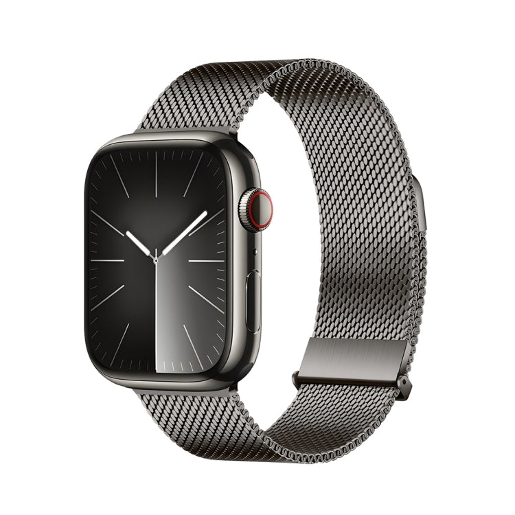 For Apple Watch SE 40mm DUX DUCIS Milanese Pro Series Stainless Steel Watch Band(Graphite) - Watch Bands by DUX DUCIS | Online Shopping South Africa | PMC Jewellery