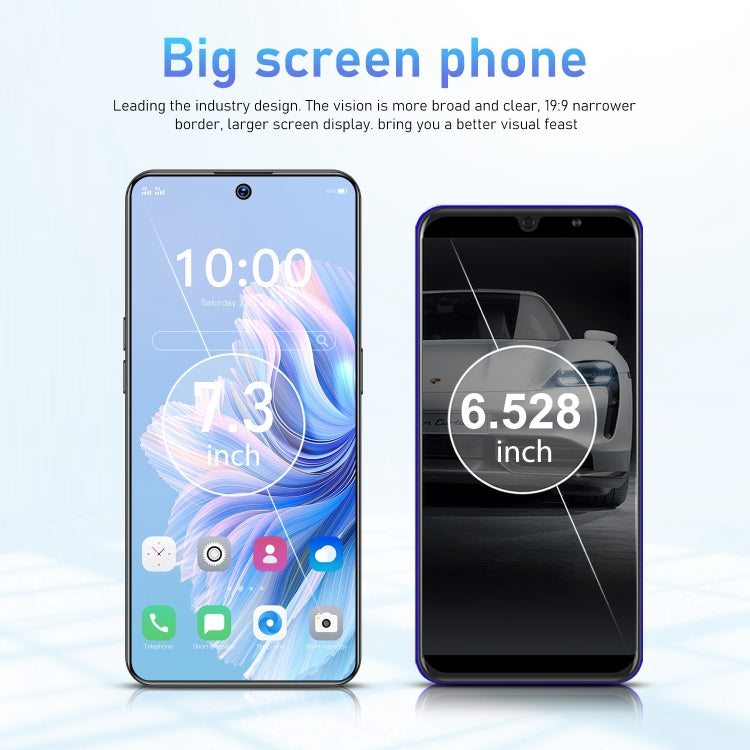 C20 Pro 5G / U32, 3GB+32GB, 6.528 inch Face Identification Android 10.0 MTK6737 Quad Core, Network: 4G, OTG, Dual SIM(Blue) -  by PMC TechLife | Online Shopping South Africa | PMC TechLife