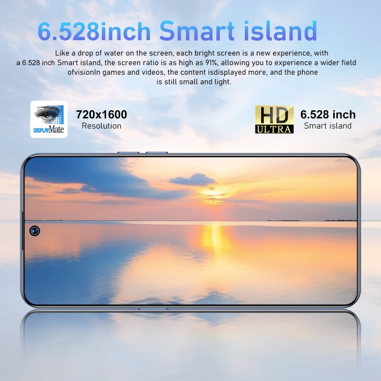 C20 Pro 5G / U32, 3GB+32GB, 6.528 inch Face Identification Android 10.0 MTK6737 Quad Core, Network: 4G, OTG, Dual SIM(Blue) -  by PMC TechLife | Online Shopping South Africa | PMC TechLife