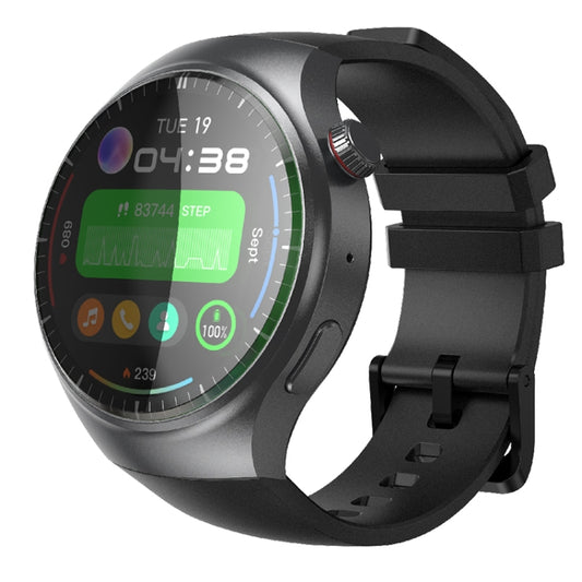 LEMFO DM80 1.43 inch AMOLED Round Screen Smart Watch Android 8.1, Specification:2GB+16GB(Black) - Android Watch by LEMFO | Online Shopping South Africa | PMC Jewellery