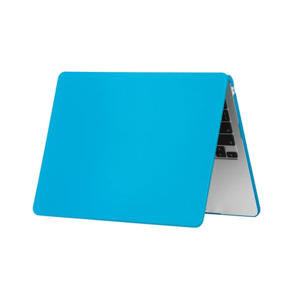 For MacBook Air 15.3 2024 A2941 (M2)/A3114 (M3) Laptop Matte Style Protective Case(Water Blue) - MacBook Air Cases by PMC Jewellery | Online Shopping South Africa | PMC Jewellery | Buy Now Pay Later Mobicred