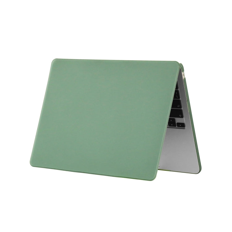 For MacBook Air 15.3 2024 A2941 (M2)/A3114 (M3) Laptop Matte Style Protective Case(Dark Green) - MacBook Air Cases by PMC Jewellery | Online Shopping South Africa | PMC Jewellery | Buy Now Pay Later Mobicred