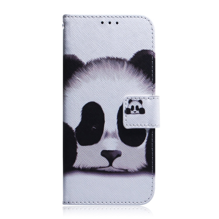 For Google Pixel 9 Pro Coloured Drawing Flip Leather Phone Case(Panda) - Google Cases by PMC Jewellery | Online Shopping South Africa | PMC Jewellery | Buy Now Pay Later Mobicred