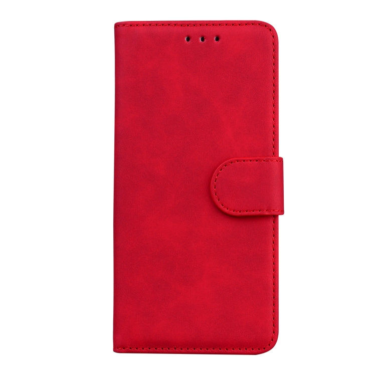 For Google Pixel 9 Pro Skin Feel Pure Color Flip Leather Phone Case(Red) - Google Cases by PMC Jewellery | Online Shopping South Africa | PMC Jewellery | Buy Now Pay Later Mobicred