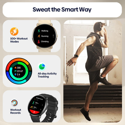 Zeblaze GTR 3 Pro 1.43 inch Screen Voice Calling Smart Watch, Support Heart Rate / Blood Pressure / Blood Oxygen(Black) - Smart Watches by Zeblaze | Online Shopping South Africa | PMC Jewellery | Buy Now Pay Later Mobicred