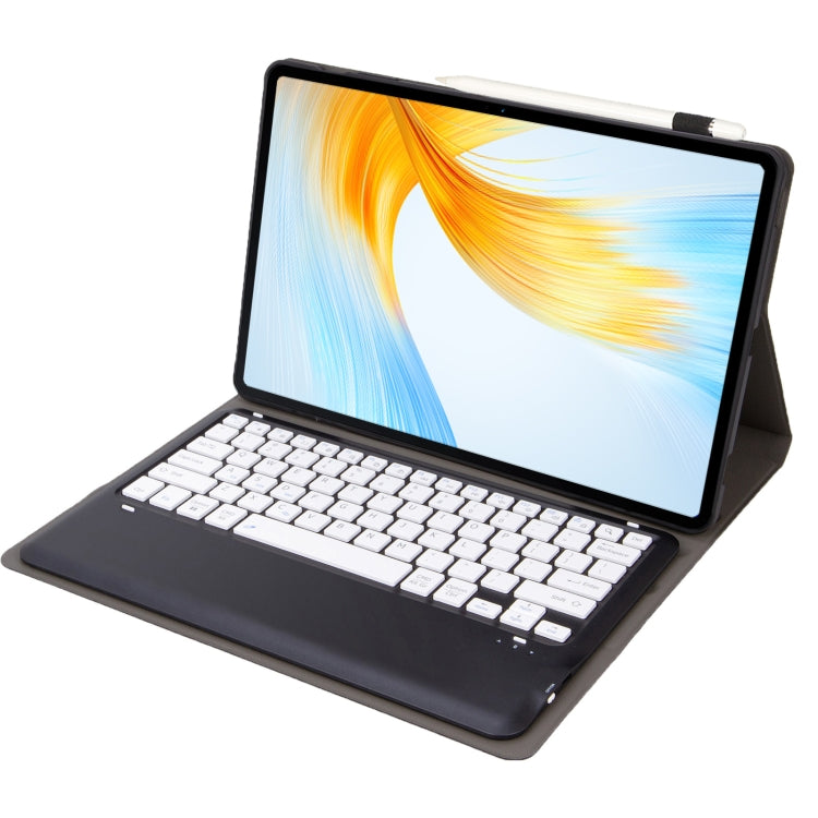For Huawei MatePad Pro 13.2 inch AH18 Detachable Bluetooth Keyboard Leather Tablet Case(Black+White) - Huawei Keyboard by PMC TechLife | Online Shopping South Africa | PMC TechLife