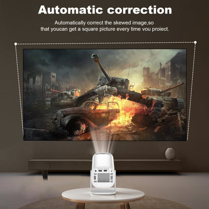 GXMO P30 Android 11 OS HD Portable WiFi Projector, Plug Type:EU Plug(White) - Mini Projector by GXMO | Online Shopping South Africa | PMC Jewellery | Buy Now Pay Later Mobicred